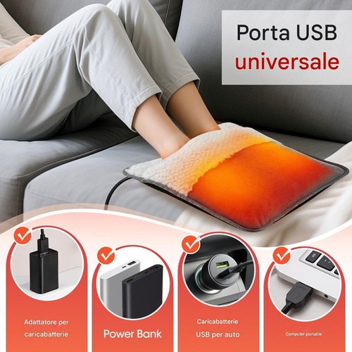 Scaldapiedi elettrico donna - donna, |