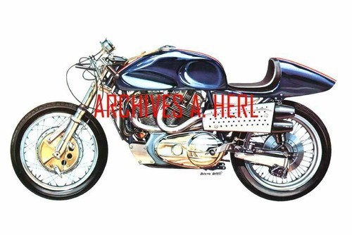 Poster harley davidson - poster, xr