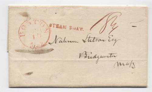 1837 boston lettera senza - boston,