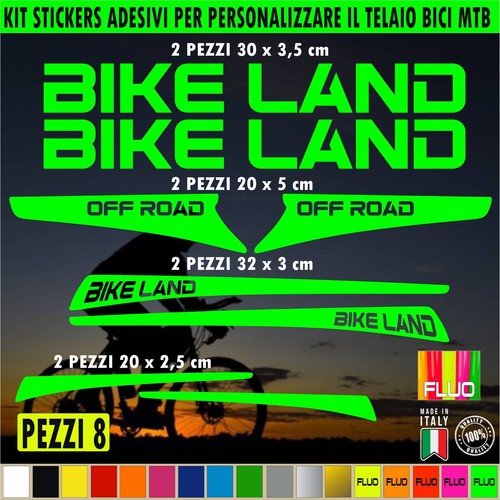 Kit adesivi telaio bici - kit,