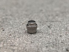 #1438 PULSANTE ORIGINALE ROLEX OYSTER PUSHER ACCIAIO 116520 16520 DAYTONA ACCIAIO INOX