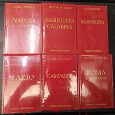 Touring Club Italiano Lotto 6 Guide d'Italia BL/2