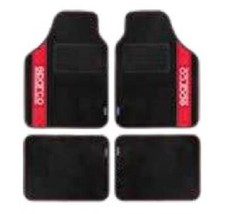 SPARCO Set 4 Tappetini Tappeti