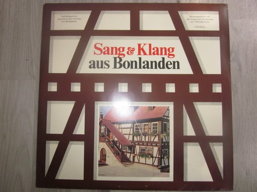 Schallplatte sang klang aus - sang,