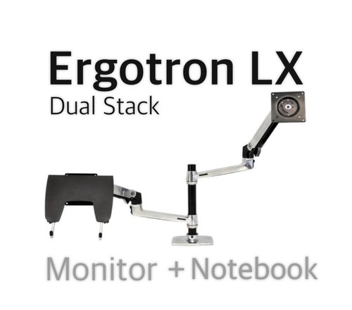 Nuovo ergotron doppio - ergotron, lx