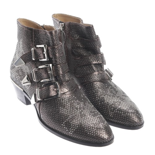Stivaletti chloé marrone - chloé,