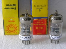 Tubo ECC81 Siemens Monaco ≠ Coppia Röhre