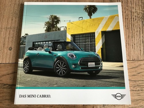 Brochure depliant mini - mini, cabrio
