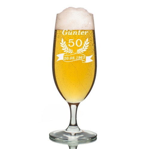 Leonardo pilsner glass calice - glass,
