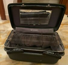 beauty case da aereo samsonite rigido vintage grigio 39x27x24 cm completo