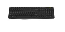 Canyon Tastiera Wireless KB-W01 e Mouse Wireless Canyon MW-04 - Nero