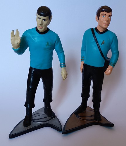 Star trek figurine spock - star,