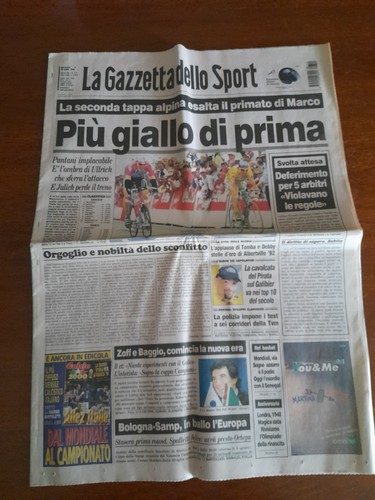Gazzetta dello sport luglio - dello,