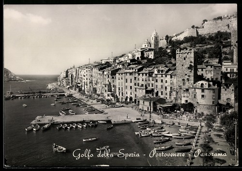 Cartolina portovenere golfo - portovenere,,
