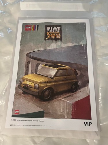 Lego vip originals fiat 500 - lego,