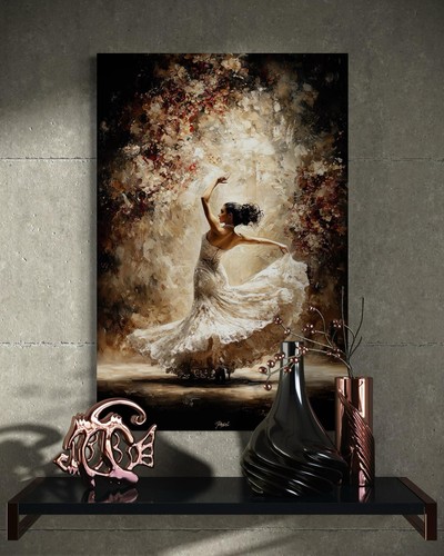 Quadro tela ballerina - su,