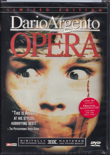 Dario argento opera 2 - dario, dvd