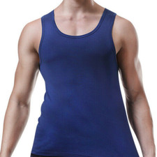 Canottiera uomo cotone senza