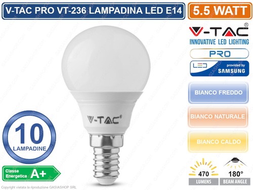 Confezione pezzi tac pro - confezione, v-tac
