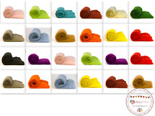 Mazze Heidifeathers® in feltro tinto cardato - lana morbida - colore a scelta + misura