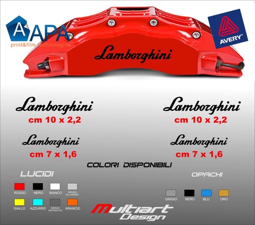 Kit adesivi lamborghini - adesivi,