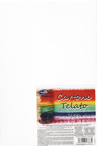 Cartone telato tela 20x30 - telato,
