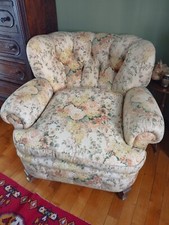 Poltrona Frau anni 50, ottimo stato, imbottitura originale, rivestito in stoffa