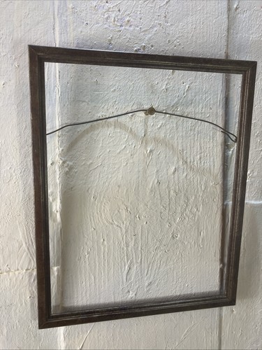 Vecchio quadro cornice legno
