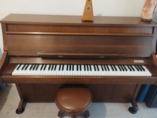 pianoforte verticale kimball in legno massello, 3 pedali, regolare 52 tasti