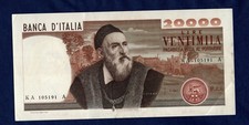 Banconota lire 000 - lire, 20.000
