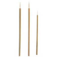  Set di pennelli per dettagli da 3 pezzi Pennello per ceramica per pittura a