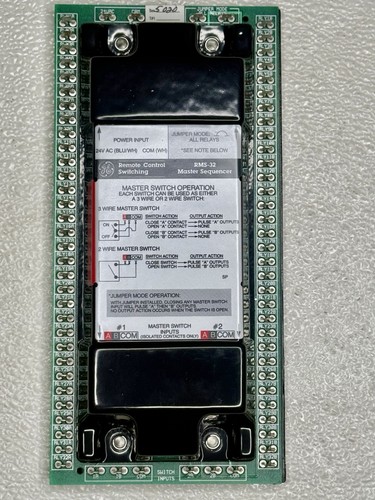 Master sequencer rms32 - ge,