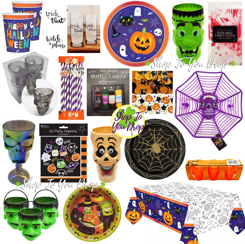 Halloween stoviglie tazza - stoviglie,