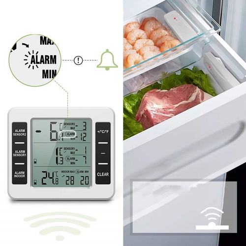Termometro wireless interno - termometro, da