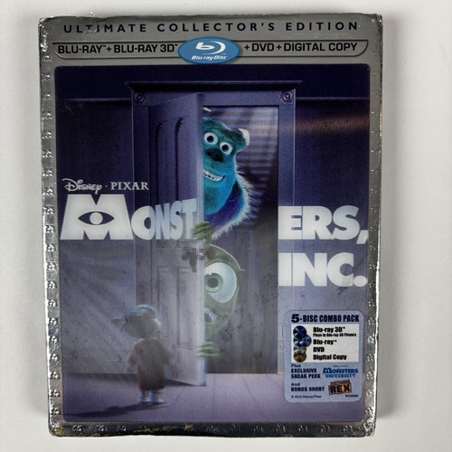 Monsters inc blu - (blu-ray, +