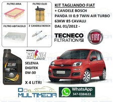 TAGLIANDO FILTRI + CANDELE E