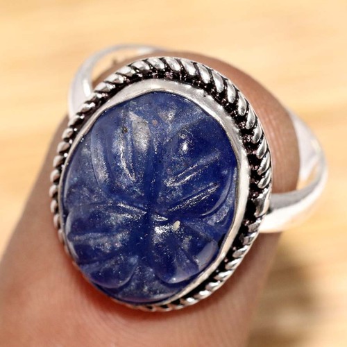 Anello zaffiro simulato - anello,