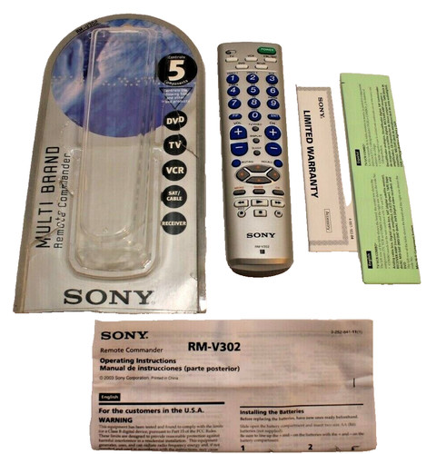 Sony v302 - sony, rm-v302