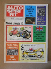Autosprint n�28 1979 con MAXI Poster OPEL ASCONA 2.0 [G586A]