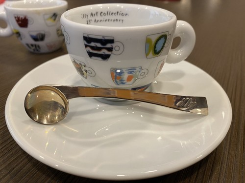 Cucchiaino argento illy - cucchiaino,