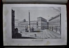 1834:ROMA,Montecavallo in