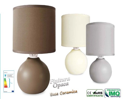 Lampada tavolo con base in - tavolo,