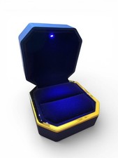 Astuccio porta anello led luce - anello,