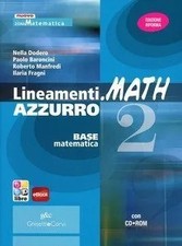 LINEAMENTI MATH AZZURRA2 + CD + EB - 9788853818461