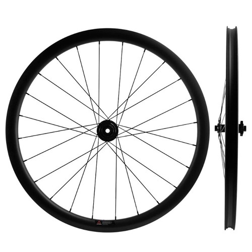 Set ruote fibra - fibra, carbonio