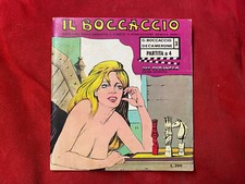 IL BOCCACCIO CAPOLAVORI NARRATIVA A FUMETTI ANNO 1 N°3 1971 neri noir sexy