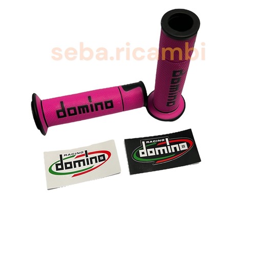 Coppia manopole domino rosa - domino,