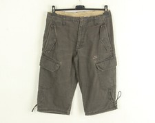 Nike Uomo S Jeans Denim Pantaloncini UK 28/30 Multitasche Cargo De 44/46