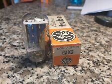 VALVOLA 6AX3 GENERAL ELETRIC MADE IN U.S.A RETTIFICATRICE NUOVA NEW OLD BOX.