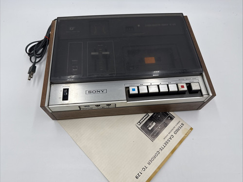 Vintage 1970 sony 129 - sony, tc-129